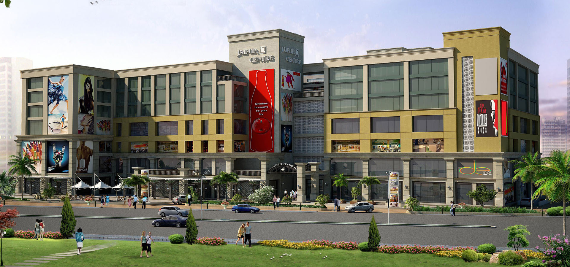 Jaipur Centre — architectural render
